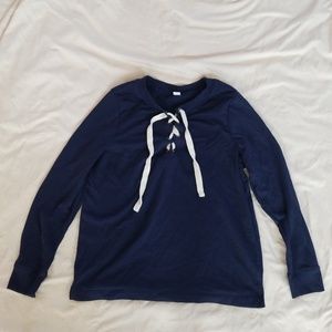 Old navy blue sweater